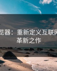 91网浏览器：重新定义互联网体验的革新之作